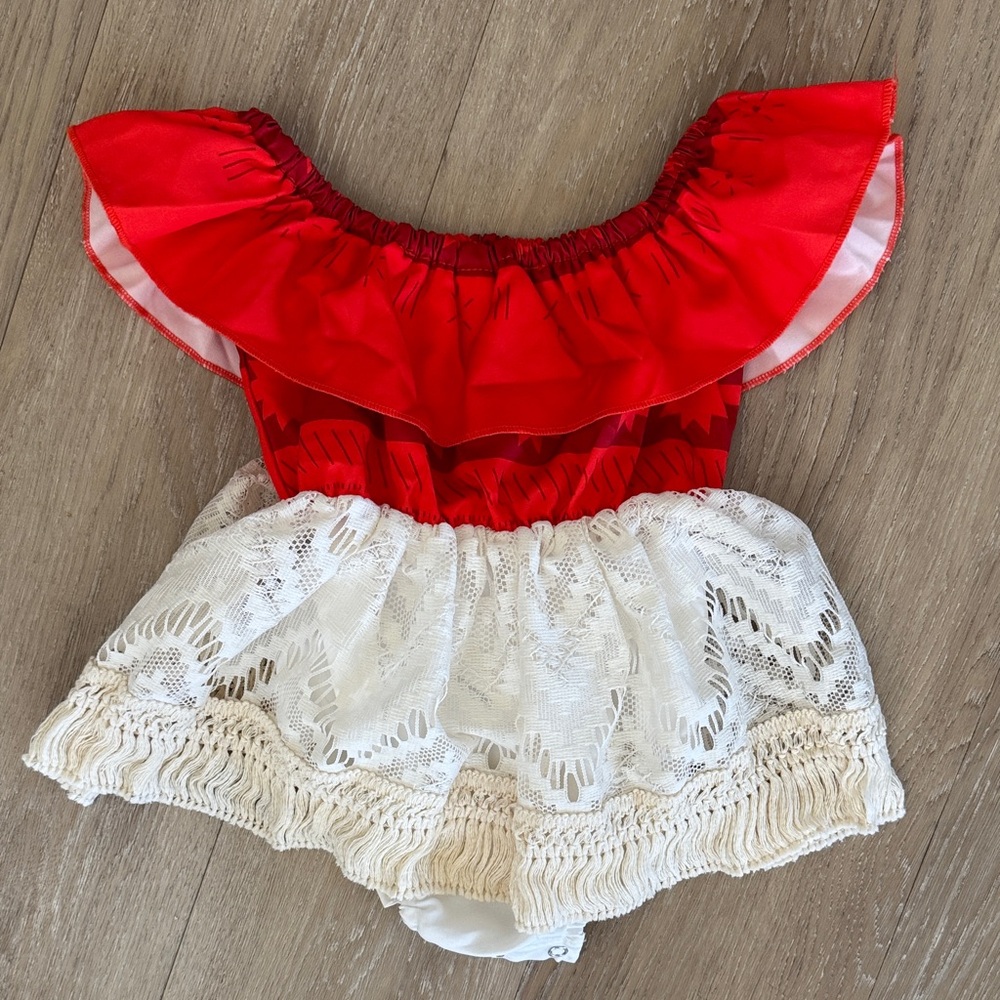 Baby Moana or Sister Semea costume 3-6mo